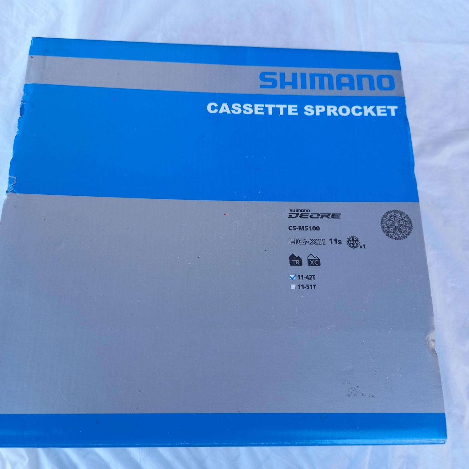 Nowa Kaseta Shimano Deore CS-M5100  11-rzedowa 11-42T