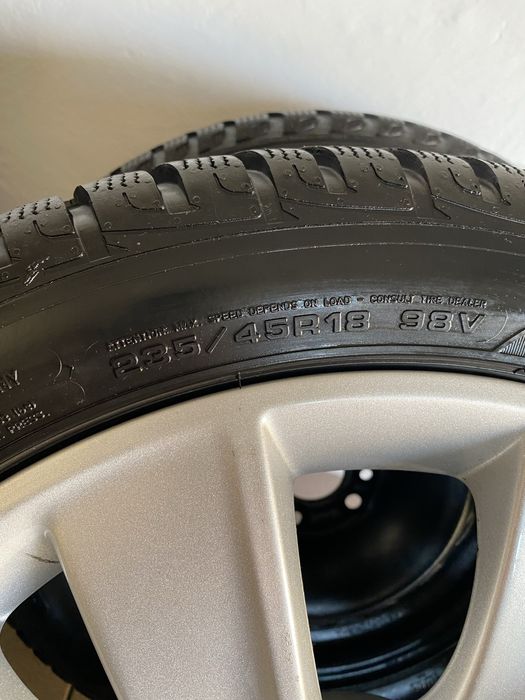 Alufelgi r18+opony zimowe GoodYear