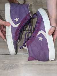 Converse Pro Leather Vulc Mid Purple, высокие кеды конверсы 37 р
Разме