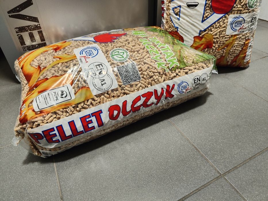 Pellet Olczyk Certyfikowany Polski ENplus A1 DINplus 6mm Lava Olimp