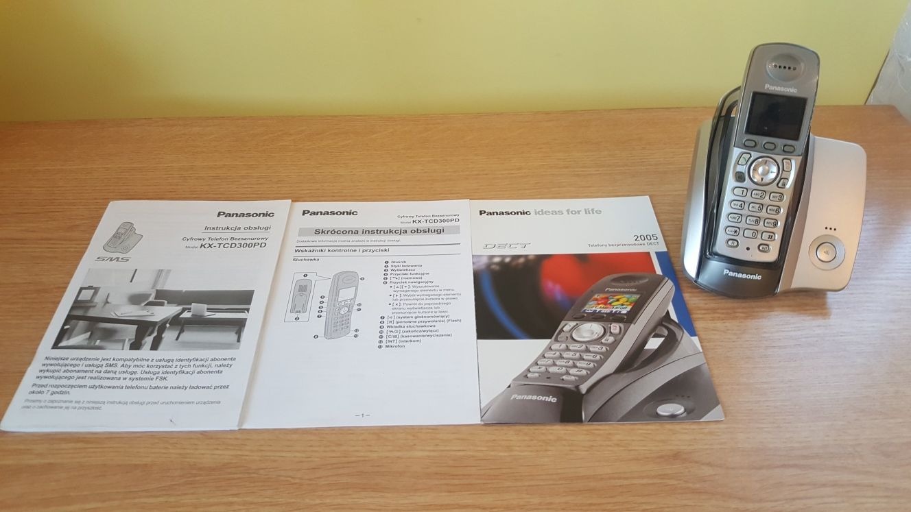 Telefon PANASONIC bezprzewodowy