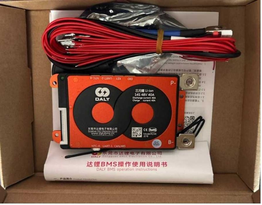 BMS DALY M Series 40A Li-Ion 14S 48V БМС