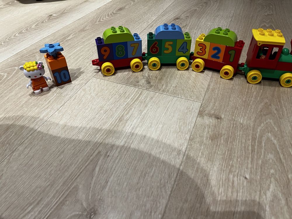 Pociąg lego duplo cyferki