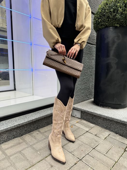 Сапоги казаки тренд