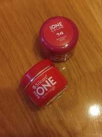 Nowy żel do paznokci silcare base one color UV gel 14 sunset red mani