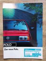 Prospekt VW Polo 86c2f