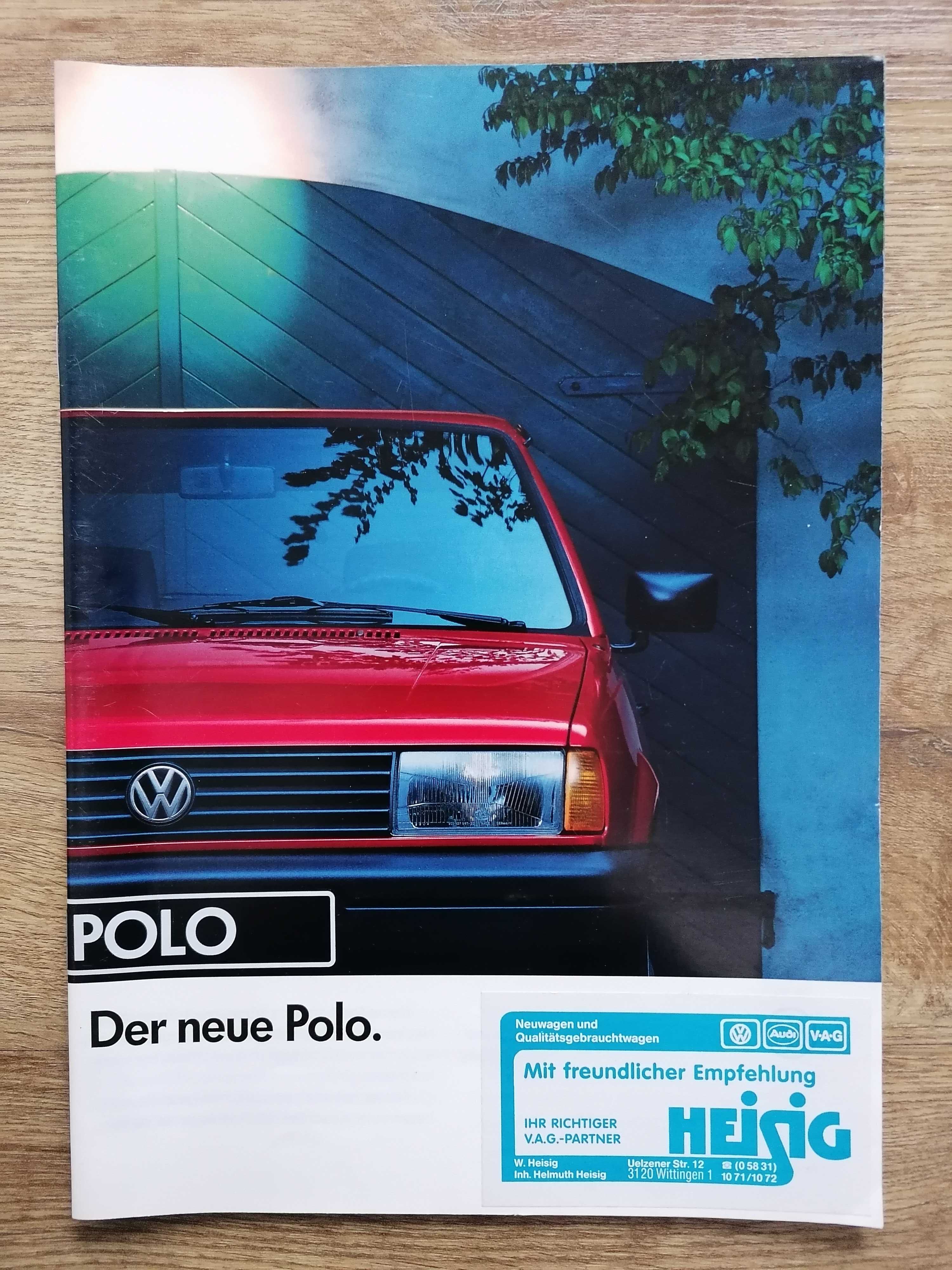 Prospekt VW Polo 86c2f