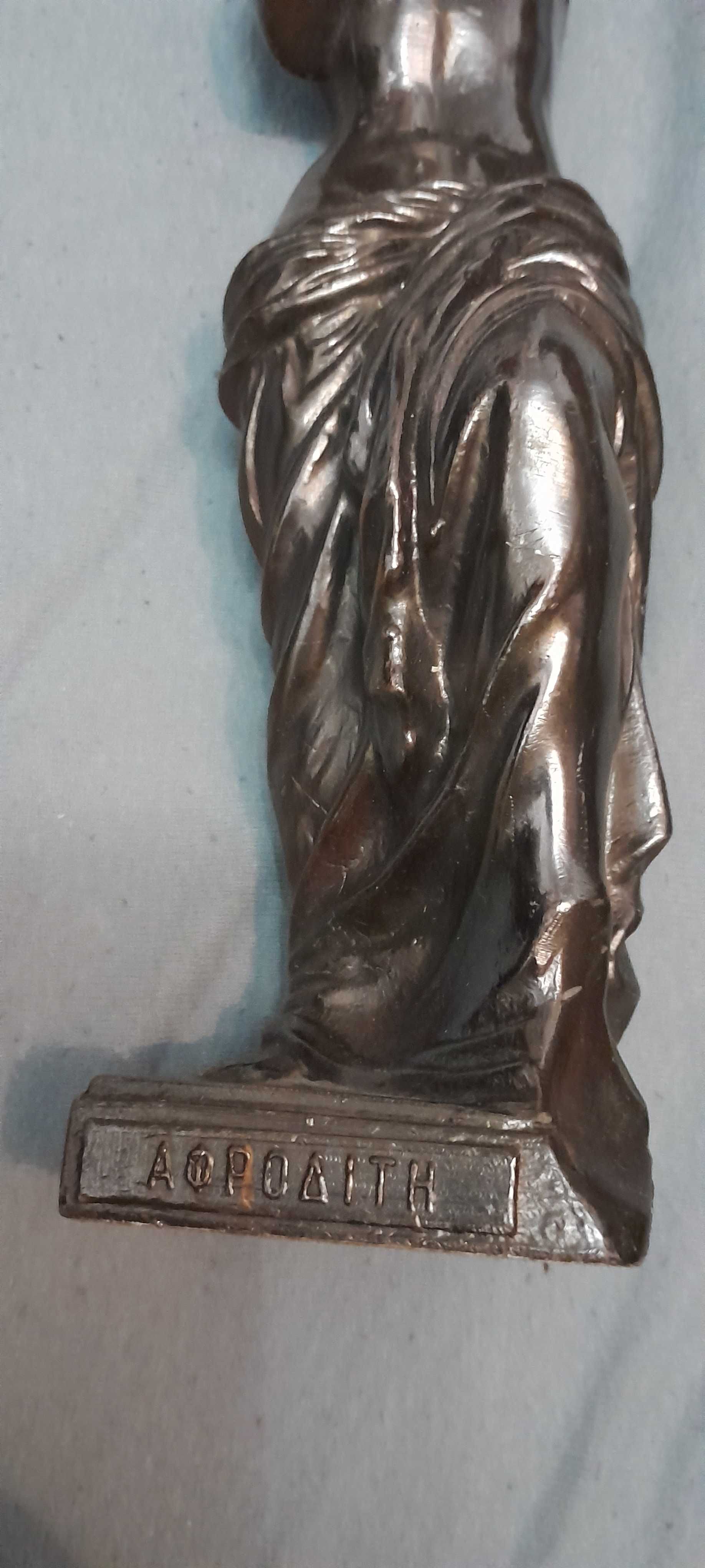 Figurka Wenus z Milo na podstawce mosiadz