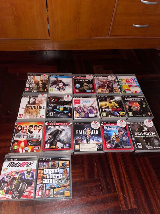 Jogos ps3 usados