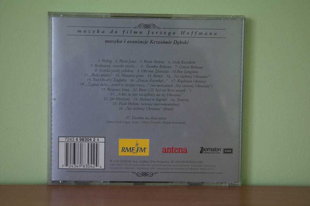 Płyta CD muzyka z filmu Ogniem i Mieczem