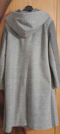 Продам пальто весна,осінь.сірого кольору.довжина 97,рукав62.вживане.ці