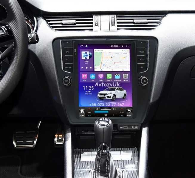 Магнитола SKODA Octavia 3 A7 A8 Октавия GPS  А7 А8 CarPlay Android 14