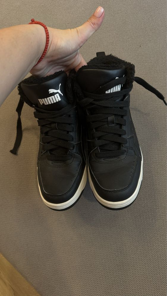 Зимние кеды puma