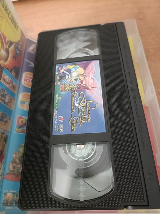Kaseta VHS księżniczka łabędzi