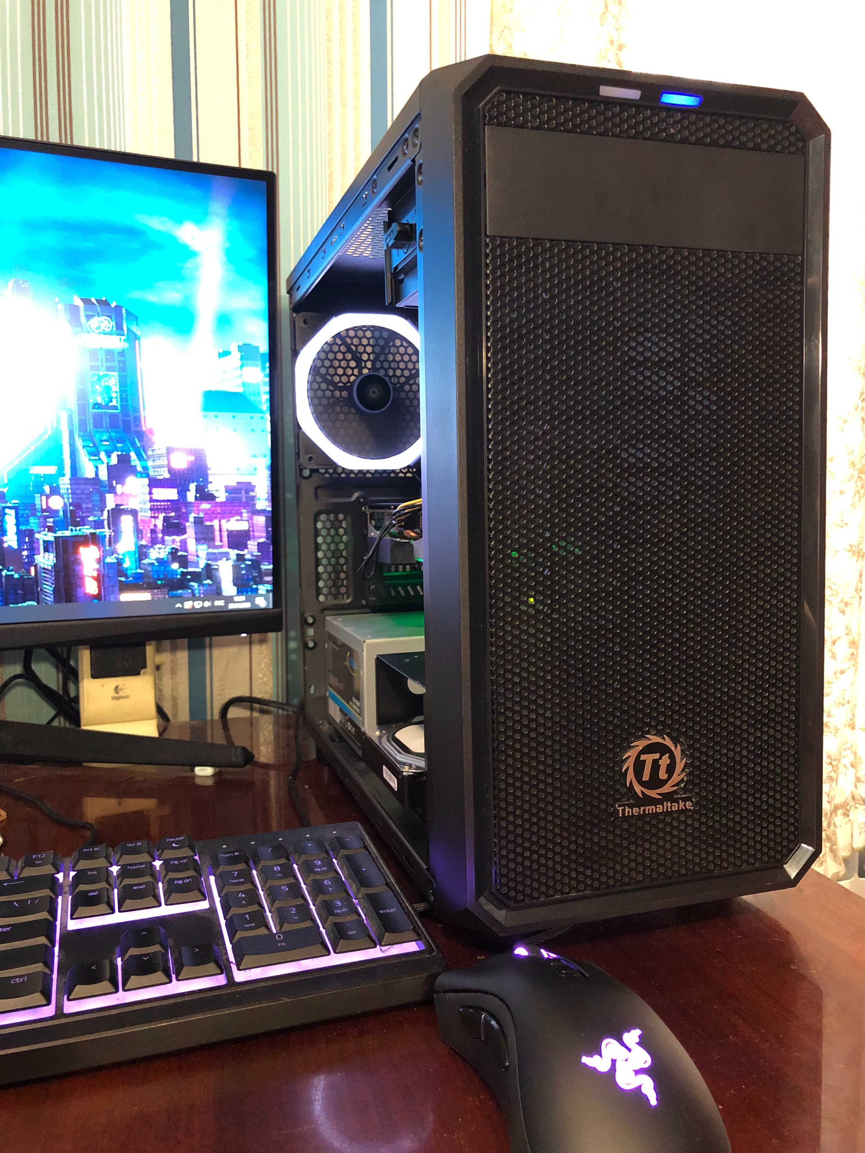 Игровой ПК Intel i5/16Gb/GTX1060 6/SSD128+500 компьютер системный блок