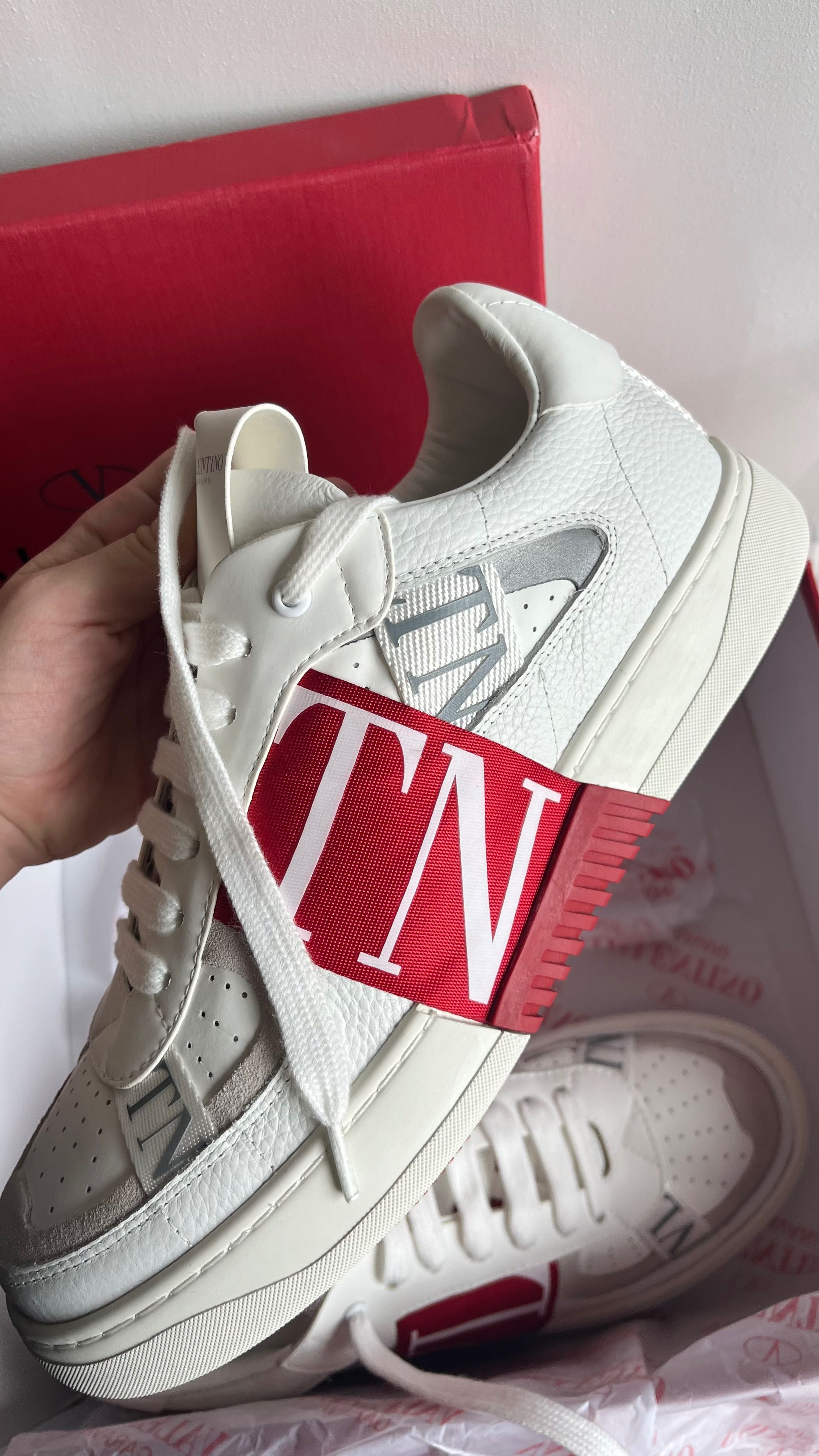 Кеди Valentino білі