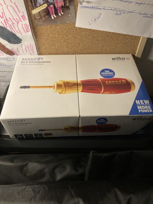 Wiha Speed II + zestaw 8 końcówek