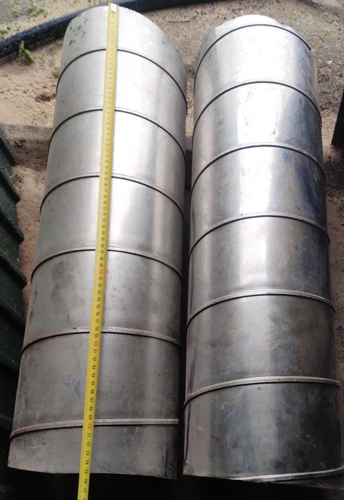 Tubo inox 25 cm diâmetro