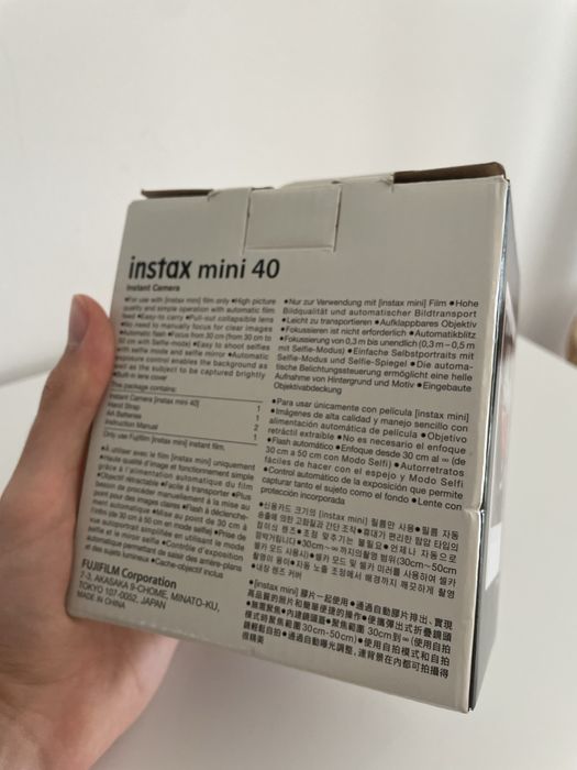 Fujifilm Instax Mini 40 - Máquina Fotográfica Instantânea