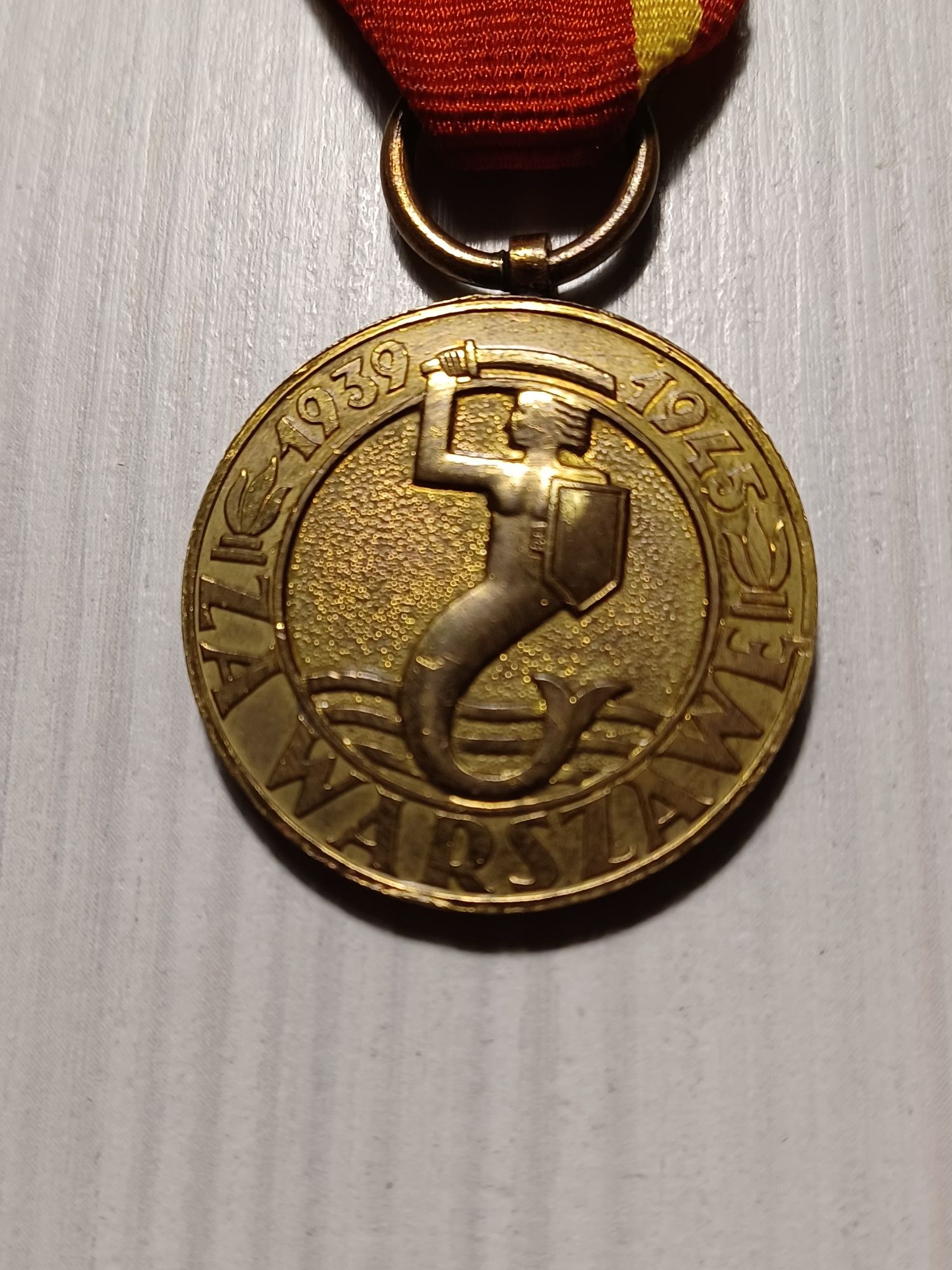 Medal za Warszawę PRL Rzadki