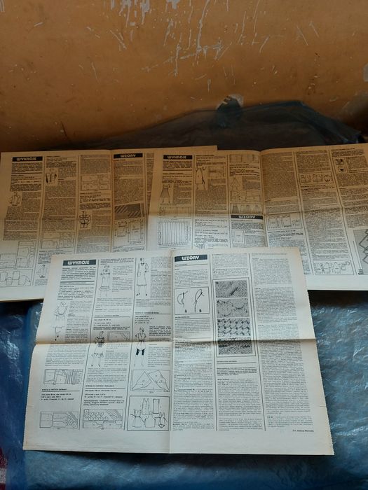 Stare czasopisma 2 sztuki Świat Mody 1985r/90rok