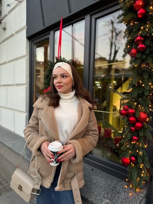Куртка Zara | Дублянка Zara