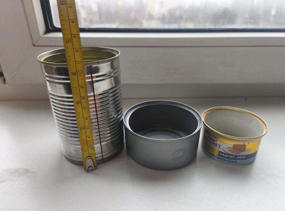 віддам банки металеві чисті