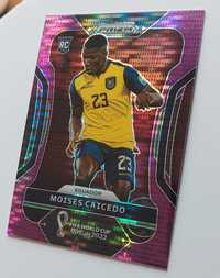 World Cup 2022 Prizm Moisés Caicedo Breakaway Purple #81 /35 Ecuador