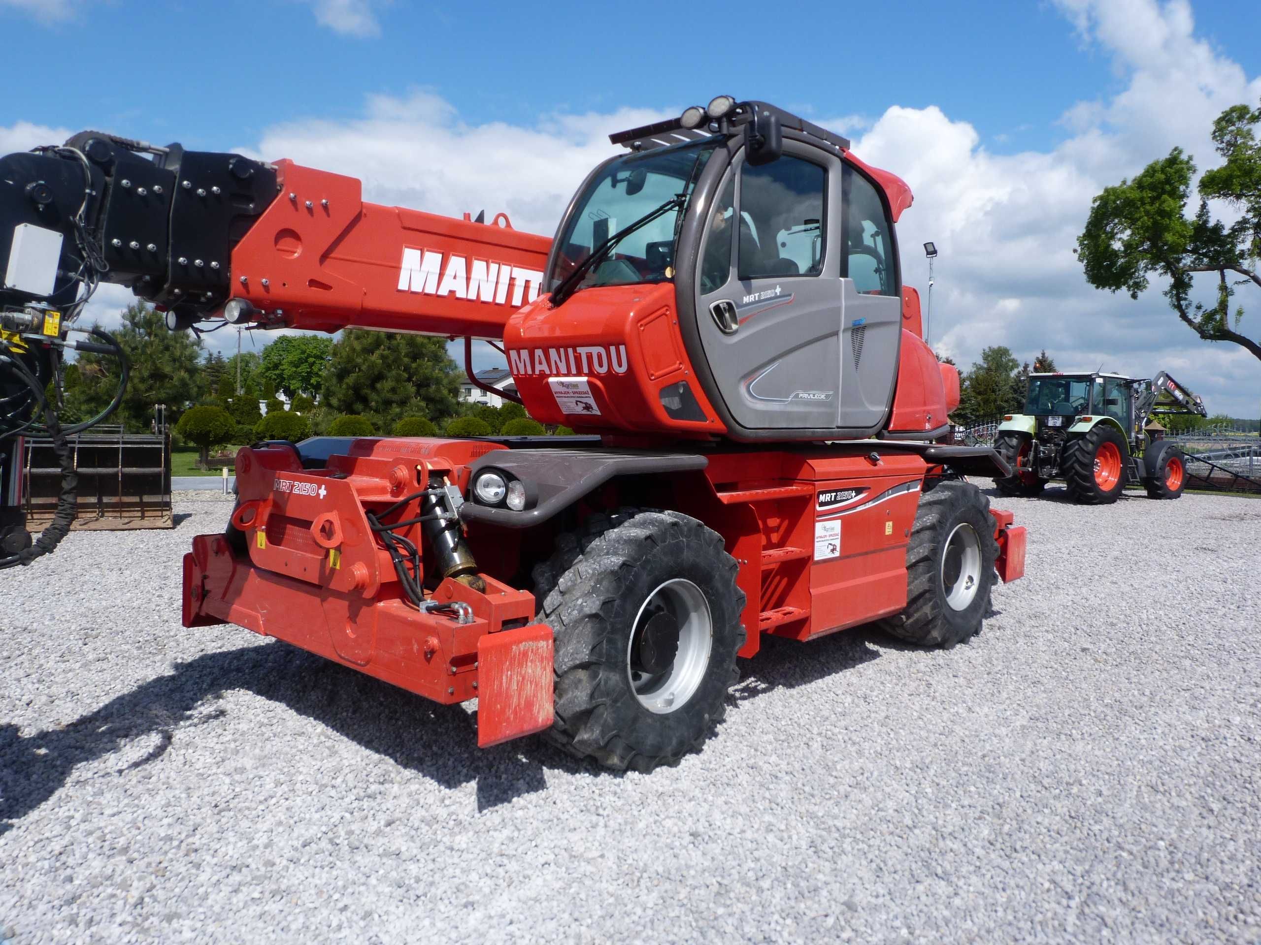 Ładowarka Teleskopowa Manitou MRT 2150 Rok 2019 Ważne UDT