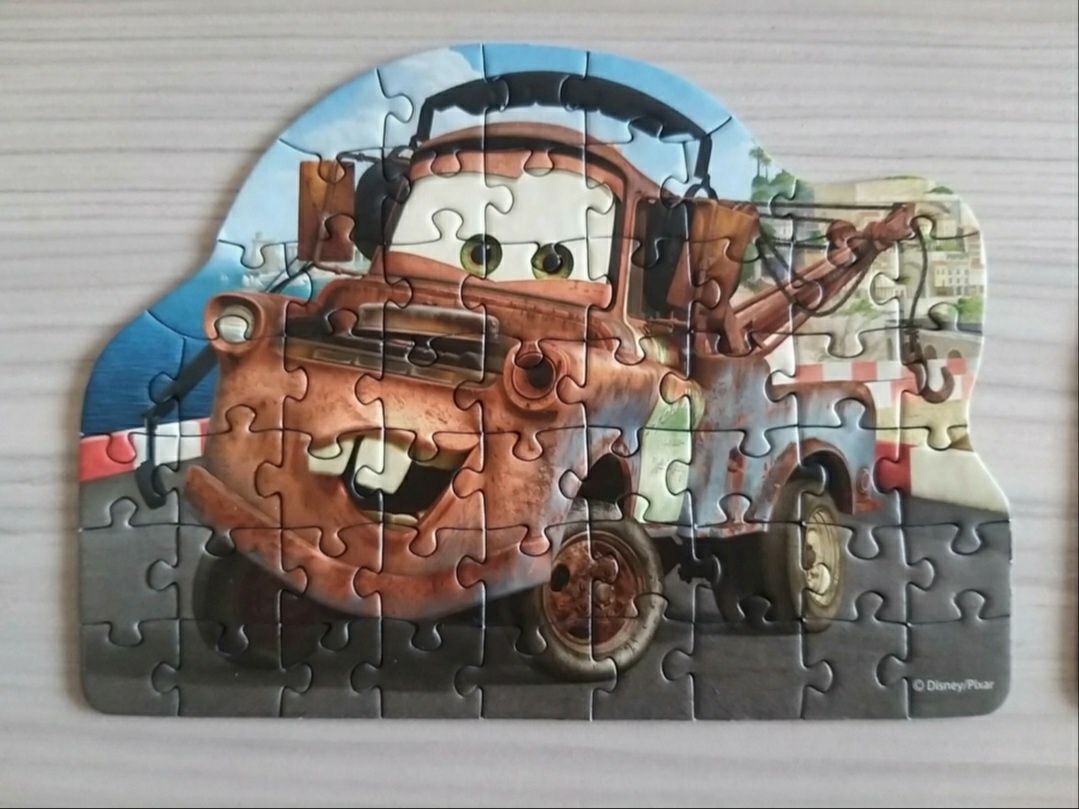 Puzzle Auta Trefl 4x54 elementy