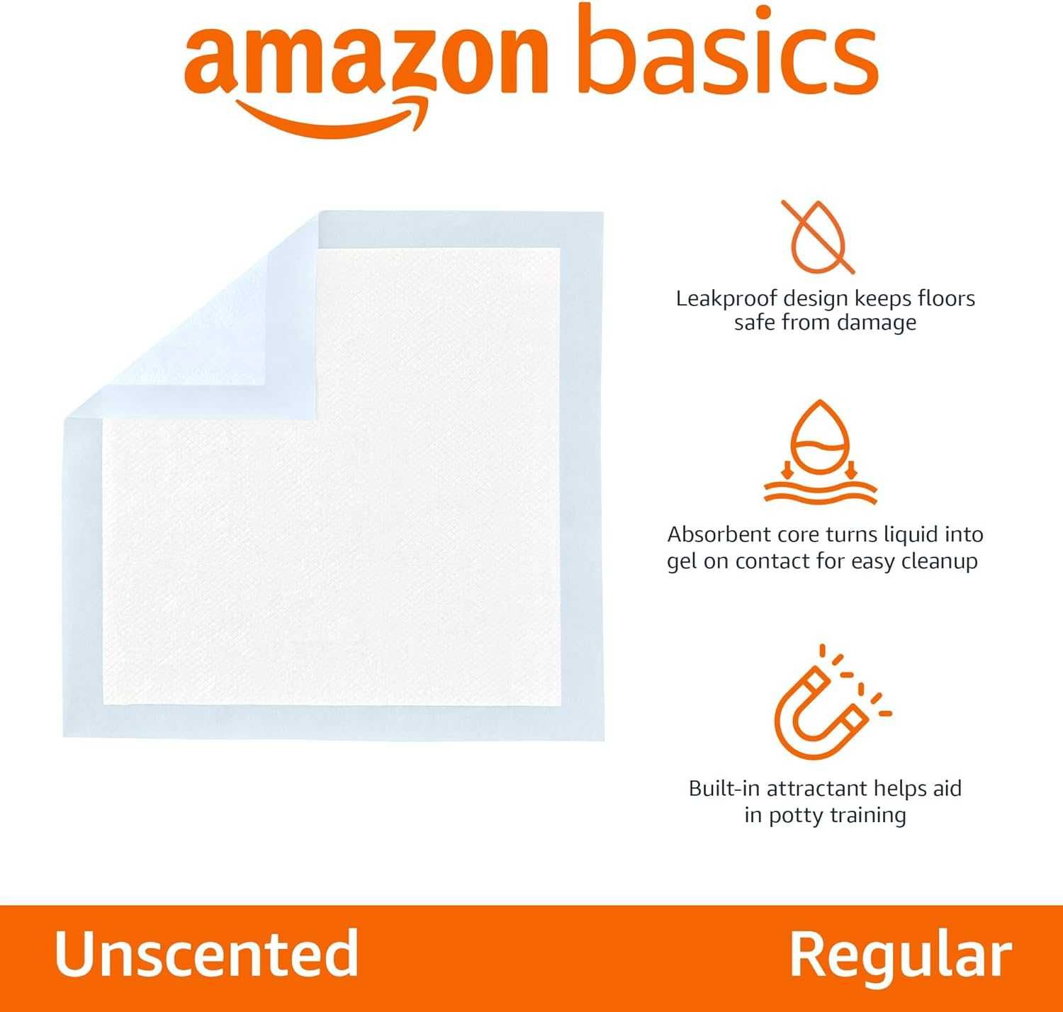 пелюшки для собак та цуценят Amazon Basics  100шт.