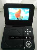 Dvd odtwarzacz przenośny turystyczny 12v z usb monitor