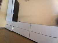 Conjunto Movel sala preto e branco