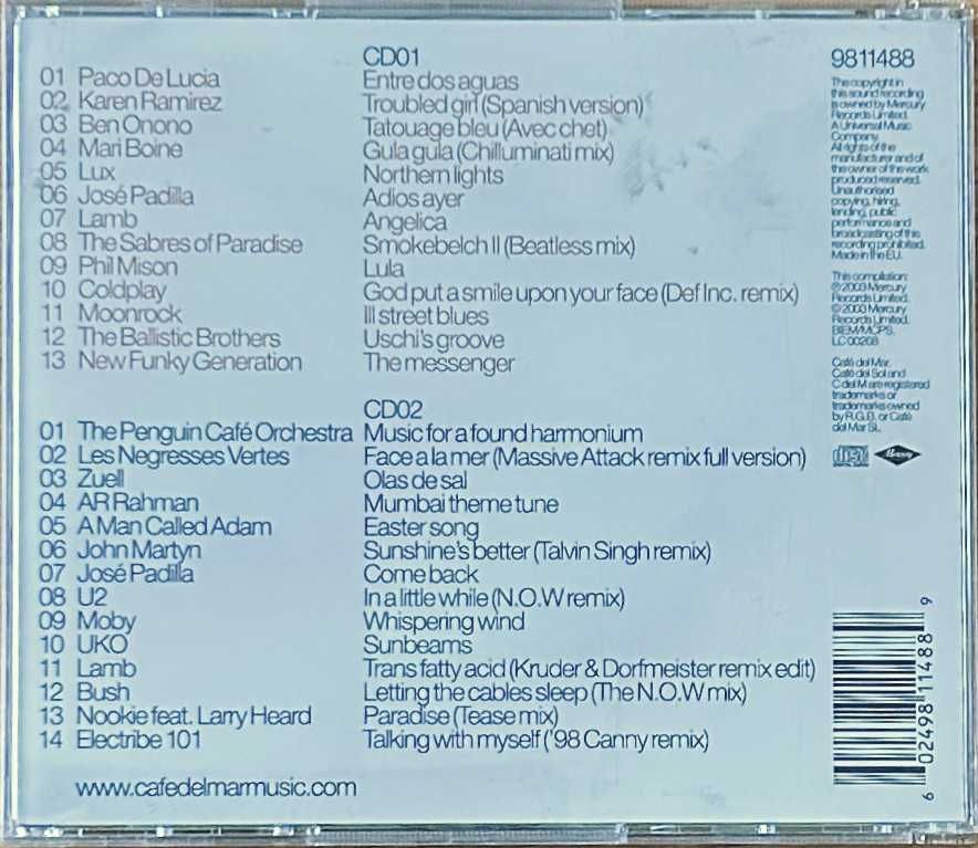 Café del Mar - The best of by José Padilla - 2003 - CD