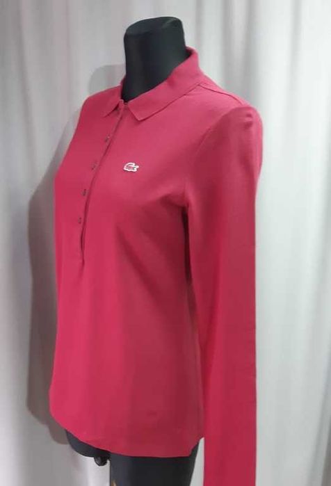 Поло бордовое Lacoste