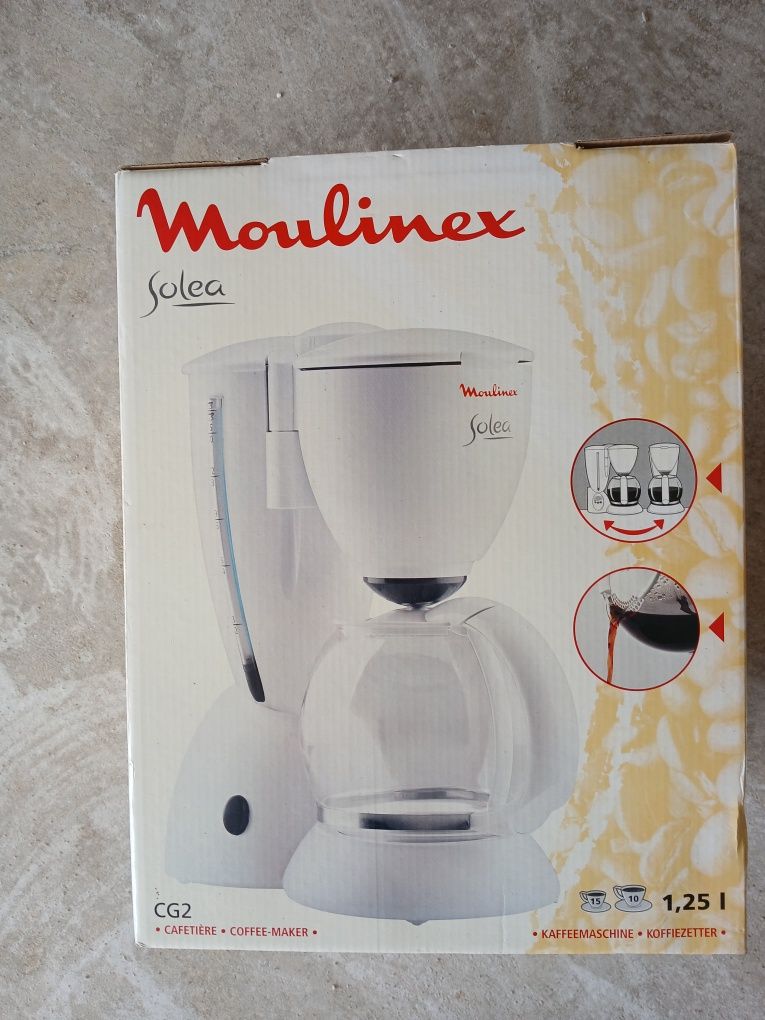 Máquina café filtro Moulinex 1,25L