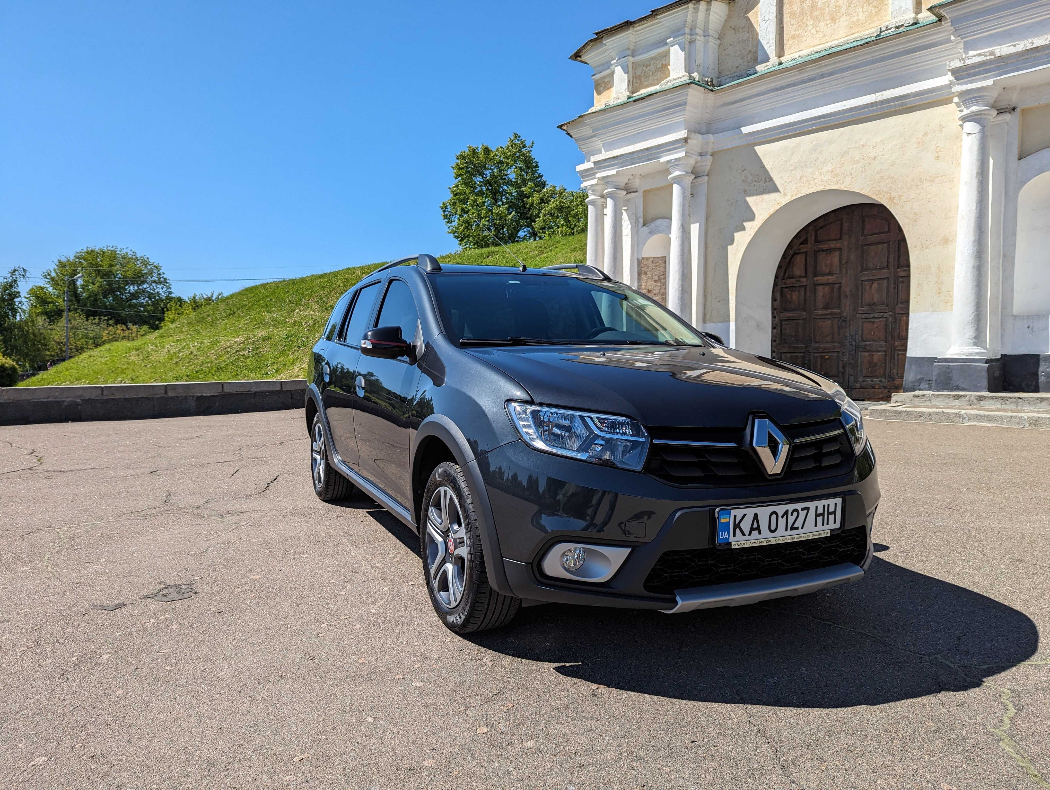 Renault Logan MCV Stepway 2019 II пок FL 53000км VIN:VF17SRW1A63253450