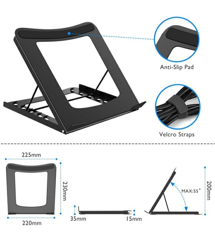 Uchwyt stojak podstawa do laptopa 10-15"Bontec