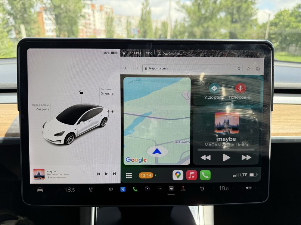 Tesla model 3  2020рік 492кінські сили