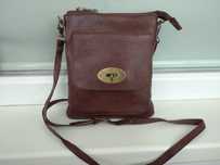 Кожаная сумочка - планшетка. Mulberry.