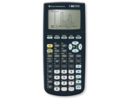 texas instruments ti-82 stats