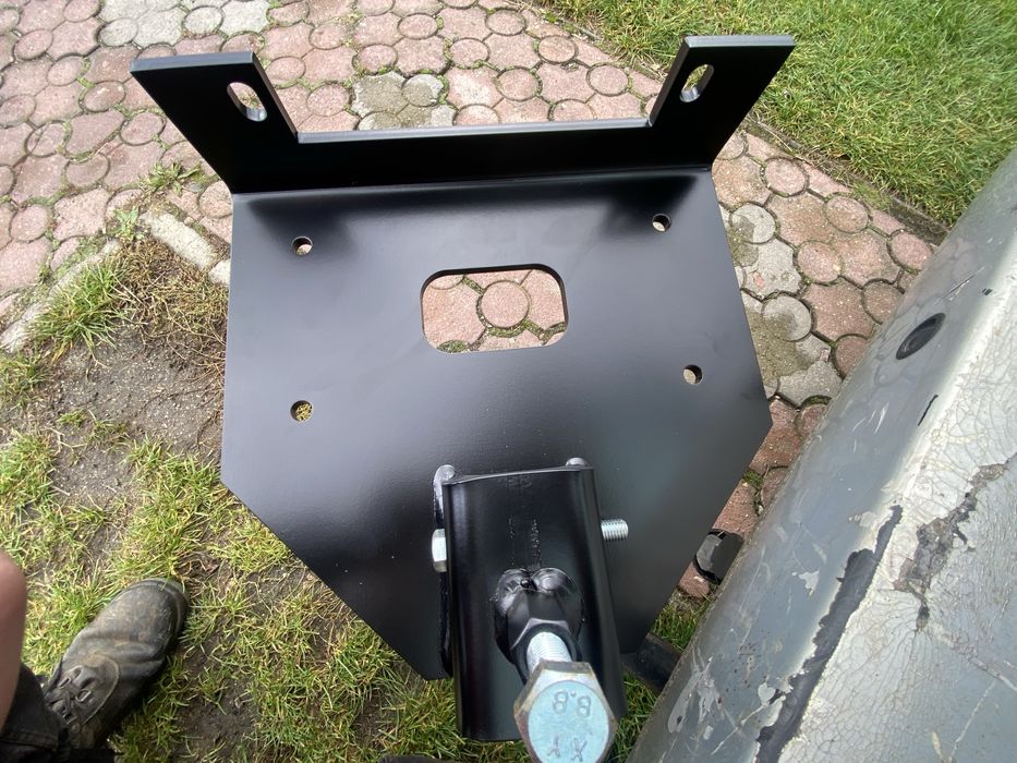 Płyta, blacha wyciągarki, wciągarki na kule haka mocna, solidna 8mm
