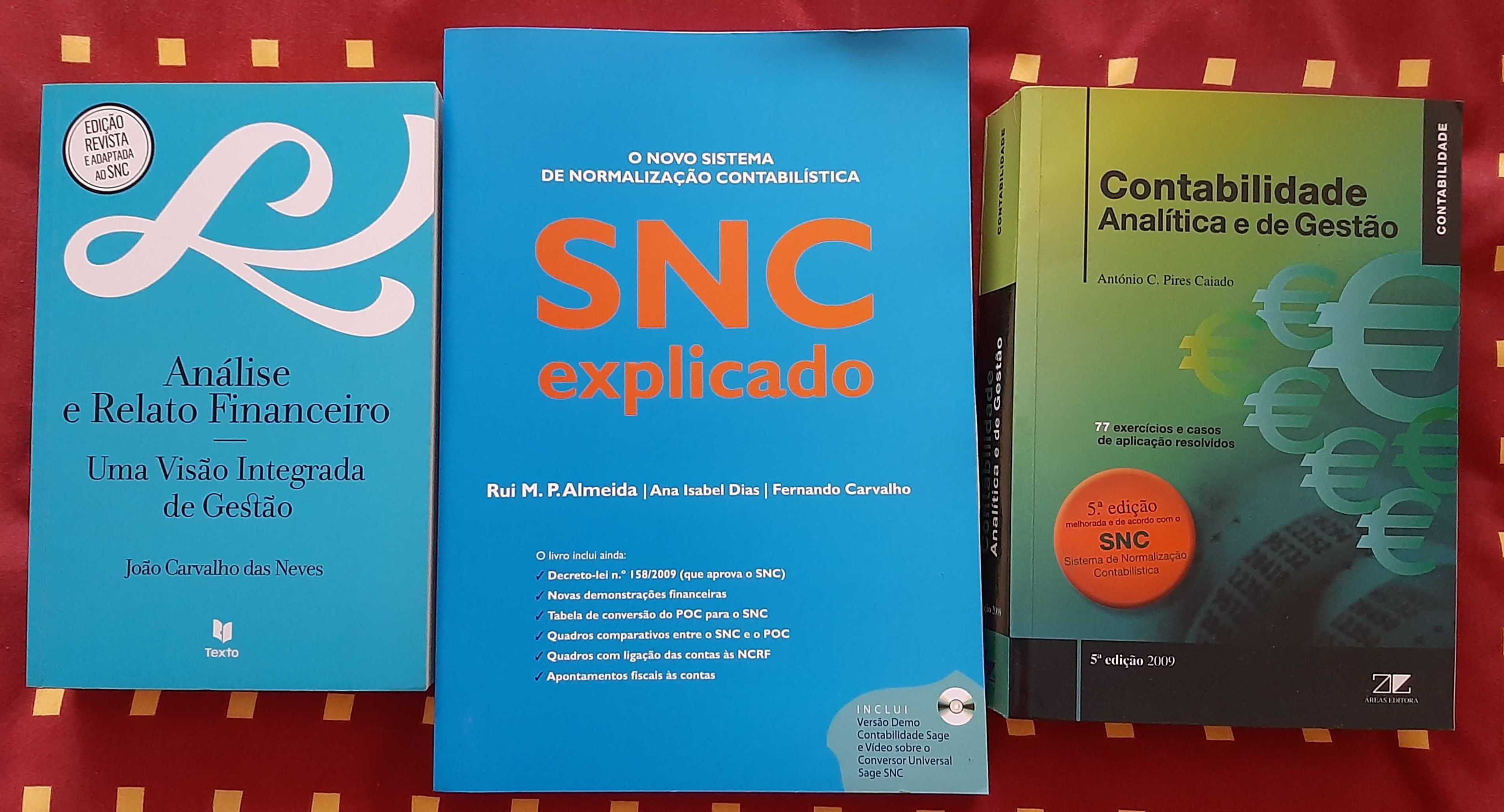 Livros de contabilidade, gestão e marketing (desde 5 €, portes grátis)