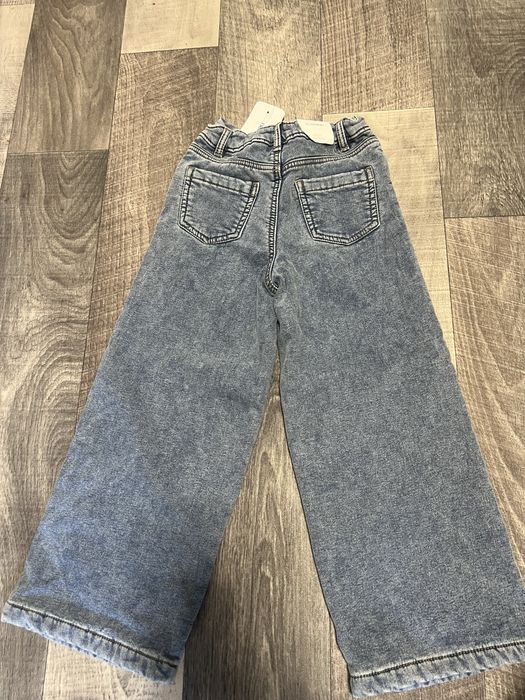 Ідеальні теплі джинси для дівчинки 6-7 років