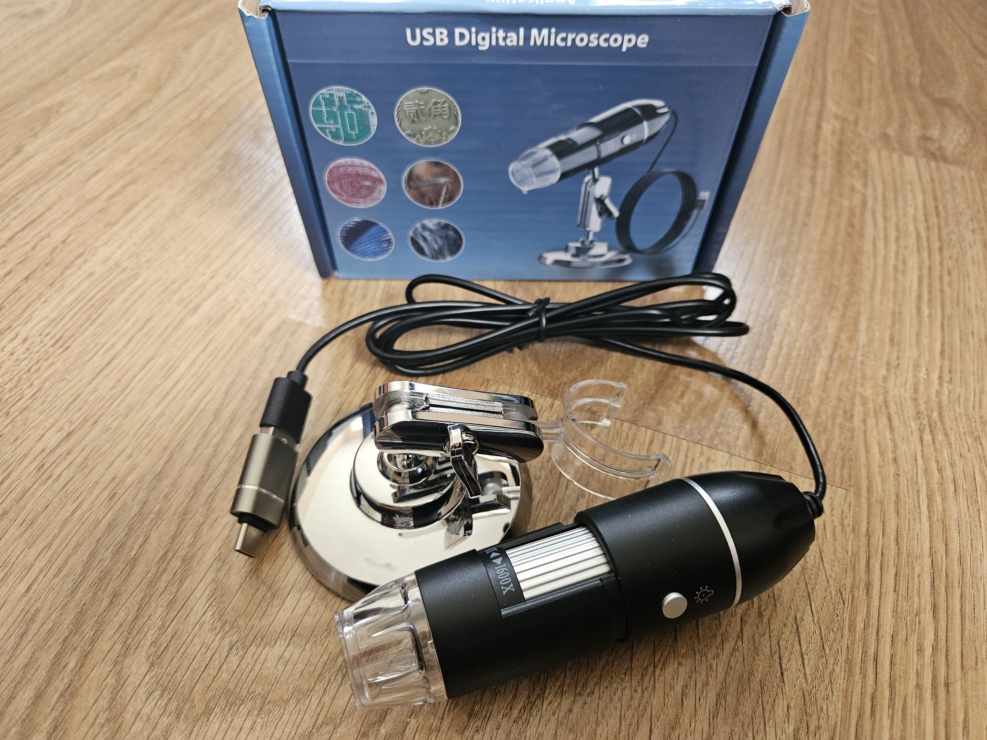 USB цифровий мікроскоп 1600x
