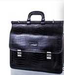 Кожаный мужской портфель Fashion саквояж KARLET