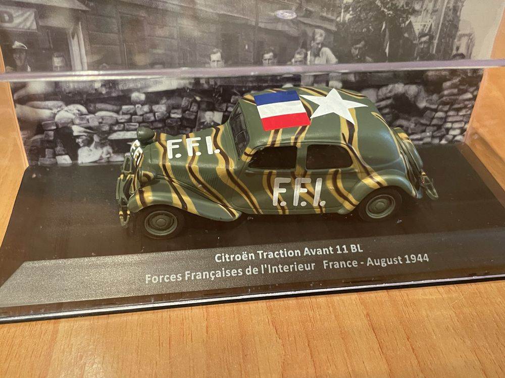 Citroën Traction Avant 11 BL miniatura colecionável