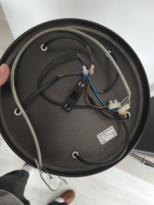 Lampa wisząca retro vintage