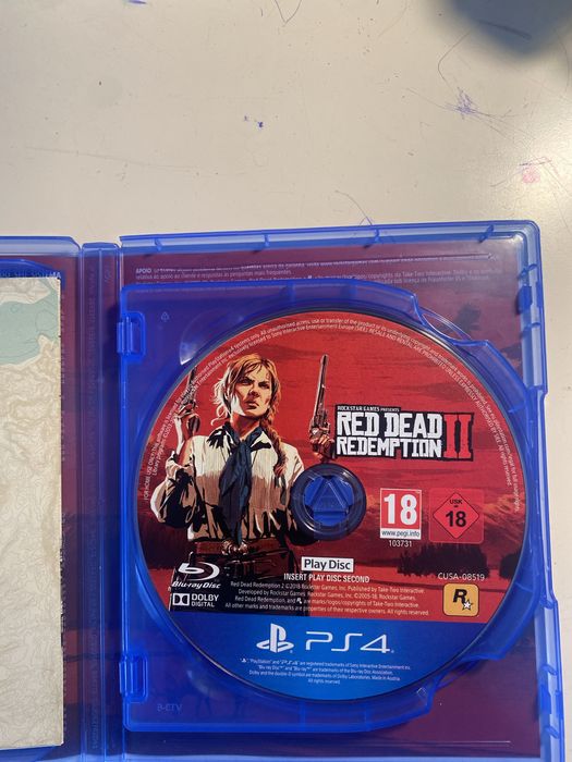 Jogo ps4 red dead redemption 2