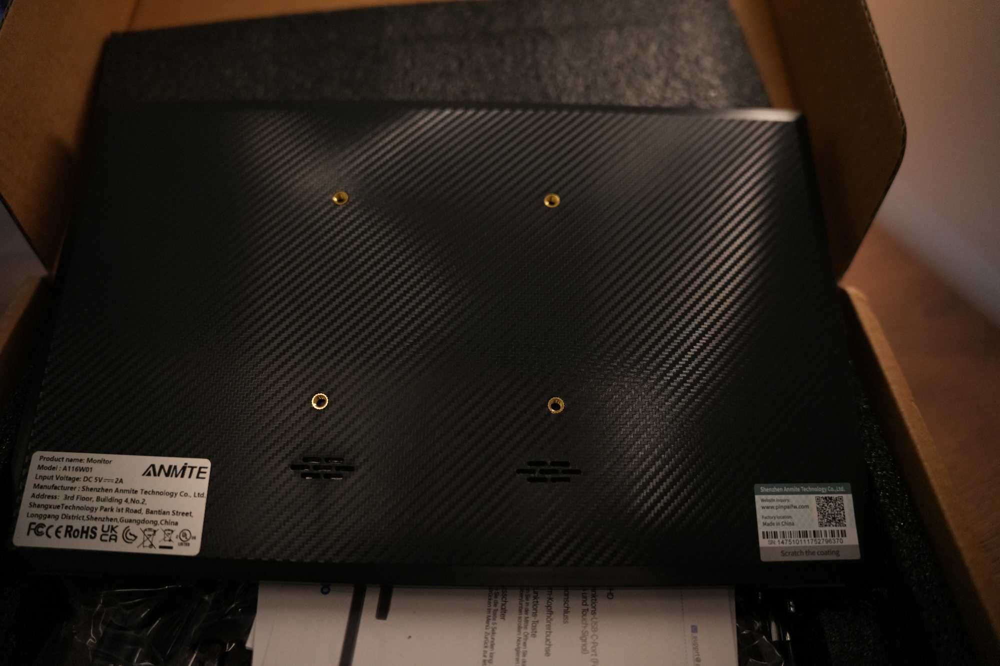 Monitor 11 cali z HDMI, do gier dla Switch/PS4/ Xbox/ Raspberry Pi/ TV